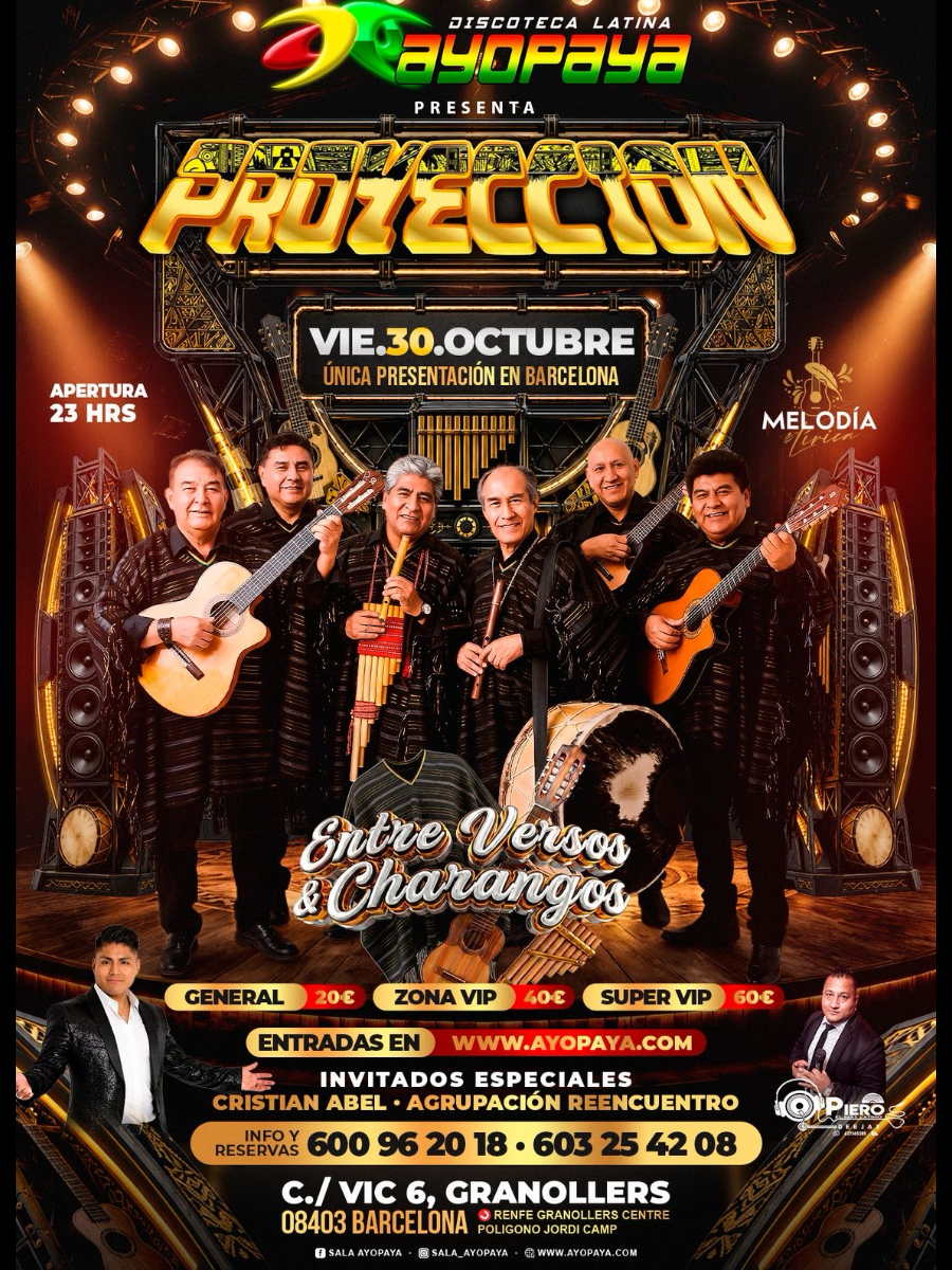 Poster del concierto Don Medardo y sus Players
