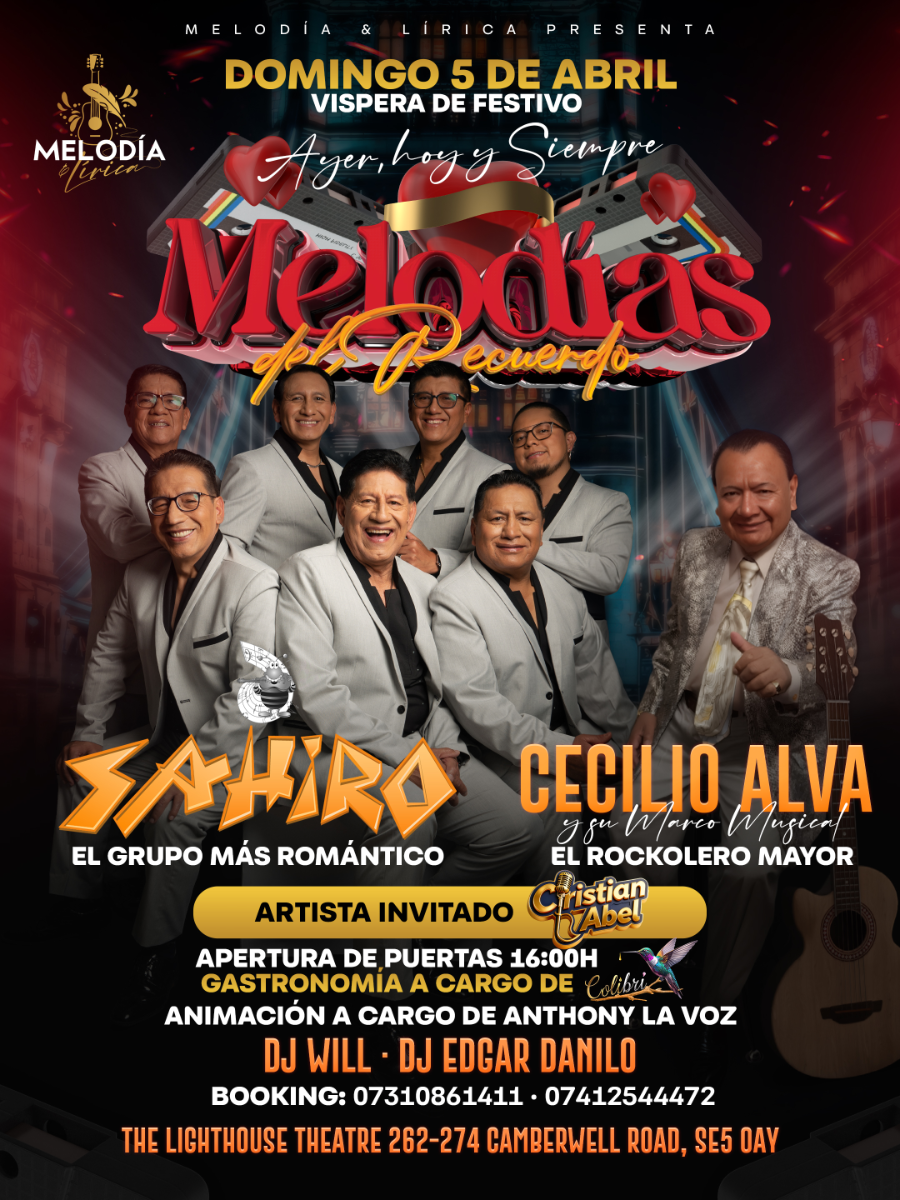 Poster del concierto Don Medardo y sus Players